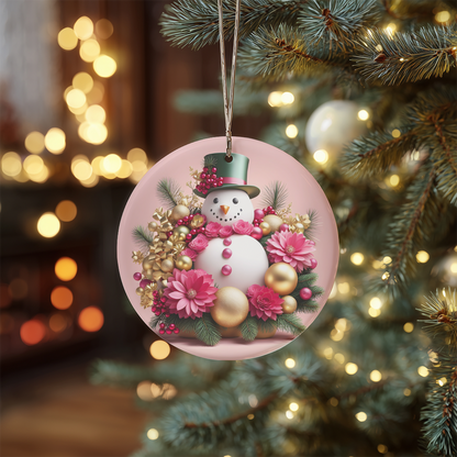 The Snowman Whimsy Ornaments Collection