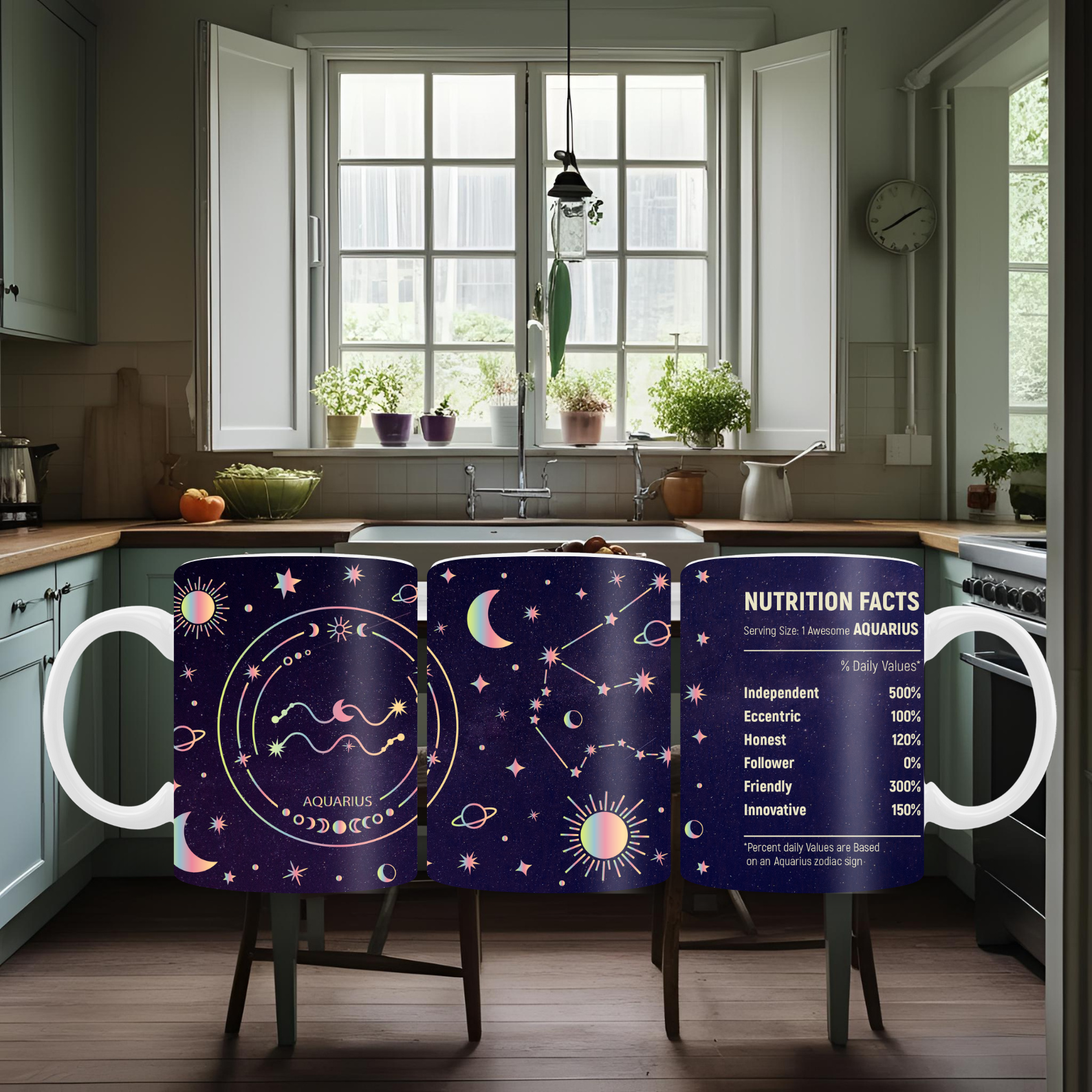 Aquarius Zodiac Mug