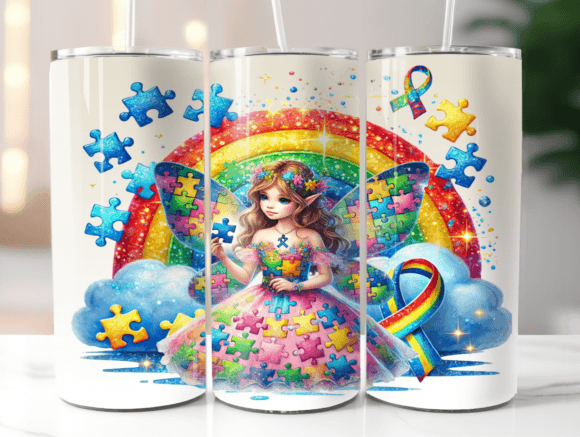 Autism Awareness 20oz. Tumbler