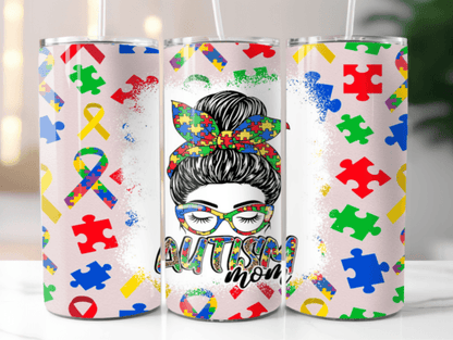 Autism Mama 20oz Tumbler