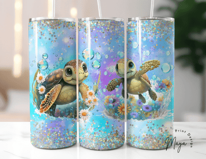 Baby Sea Turtles 20oz Tumbler