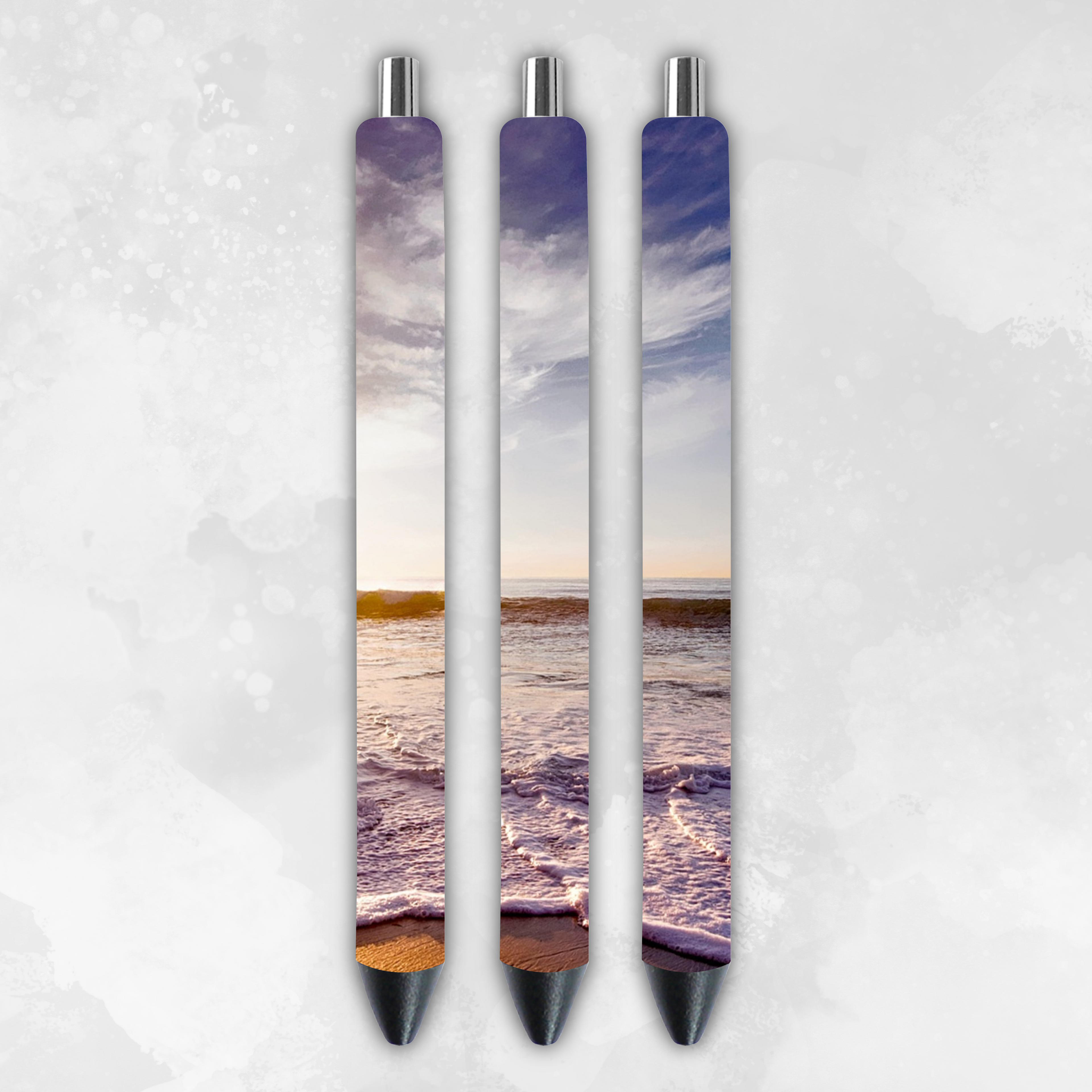 Coastline Beach 5 Pack of Pens