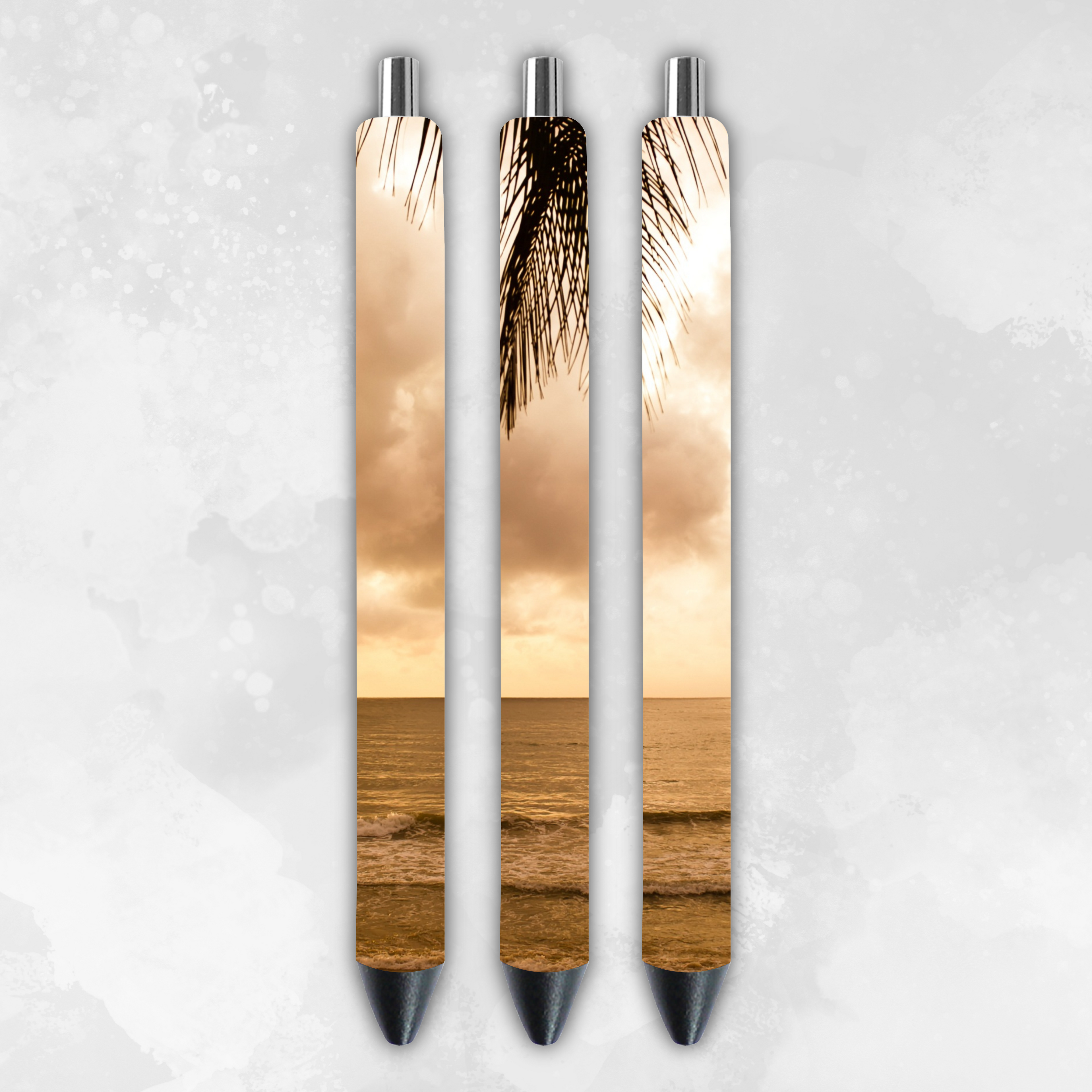 Coastline Beach 5 Pack of Pens