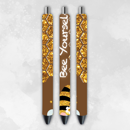 Bee Phrases 3 Pack of Pens
