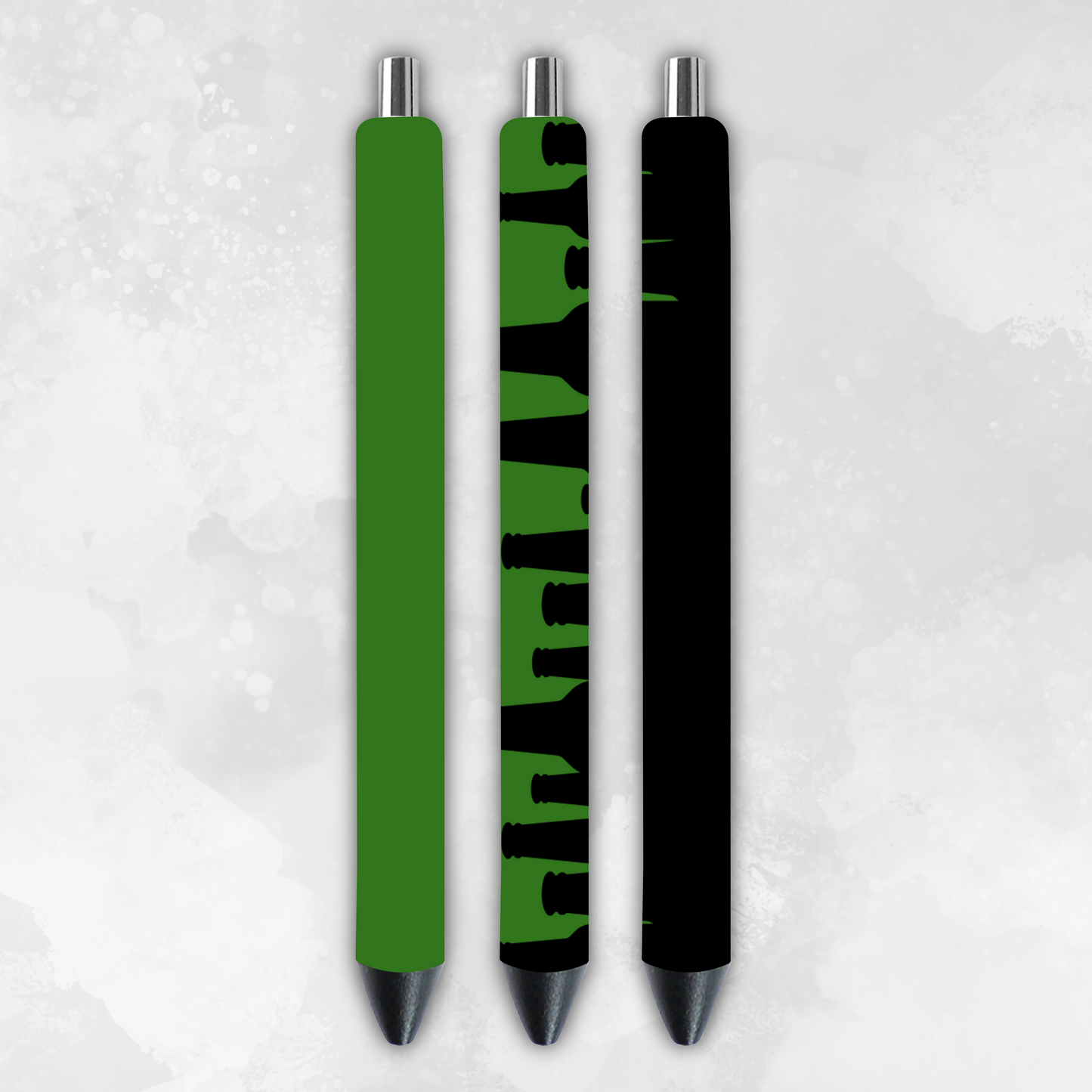 Bottoms Up 8 Pack of Pens