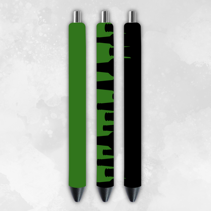 Bottoms Up 8 Pack of Pens