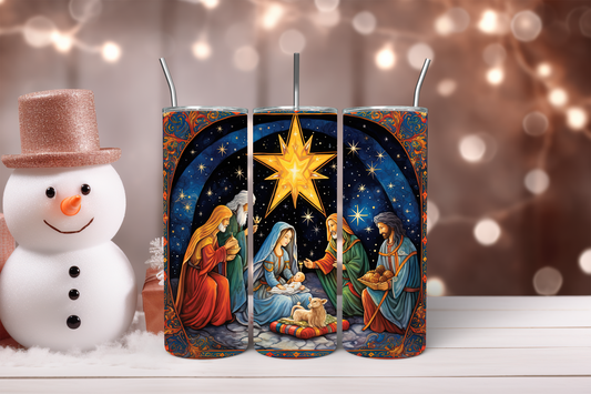 Bethlehem Night Christmas 20oz Tumbler