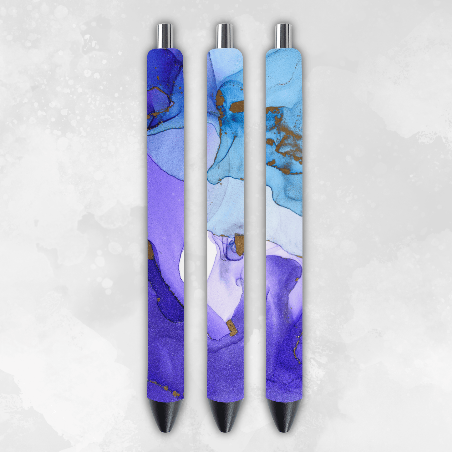 Color Ink Pattern 5 Pack Of Pens