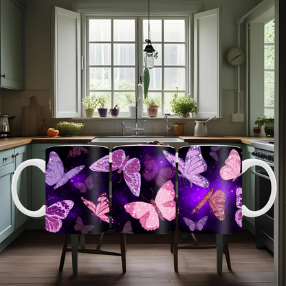 Galaxy Butterfly Mug