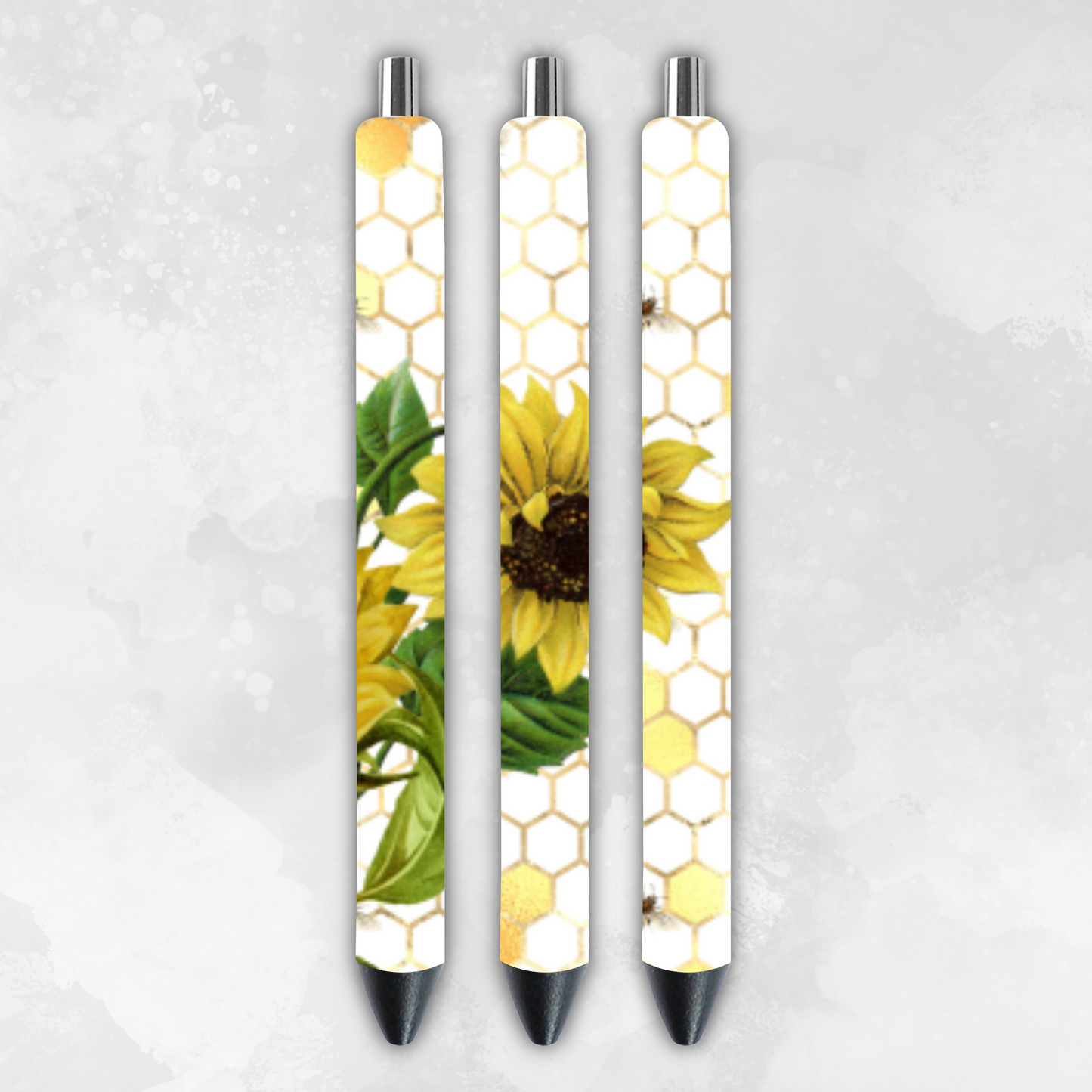 Springtime Flowers 3 Pack of Pens