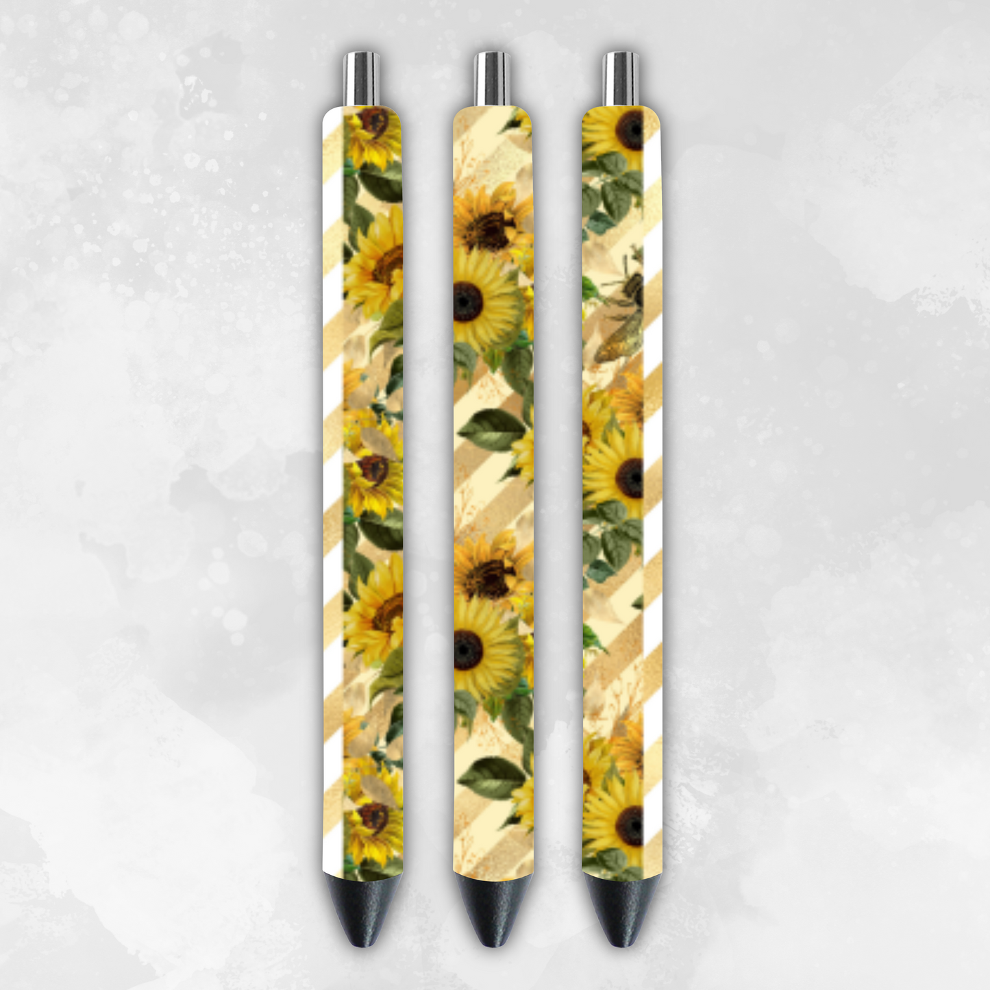 Springtime Flowers 3 Pack of Pens
