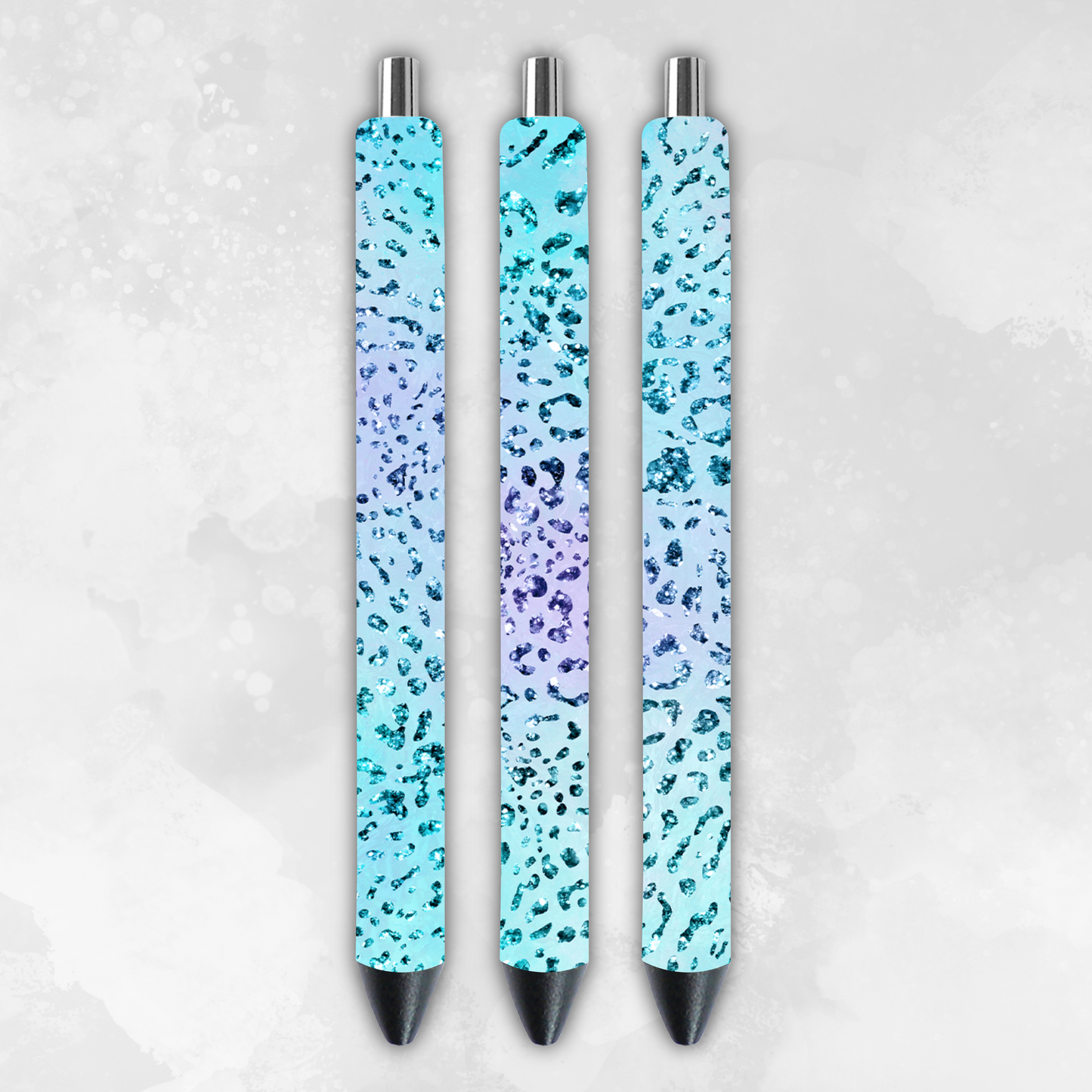 Glittered Animal Instinct 6 Pack of Pens