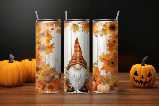 Autumn Welcome Gnome 20oz Tumbler