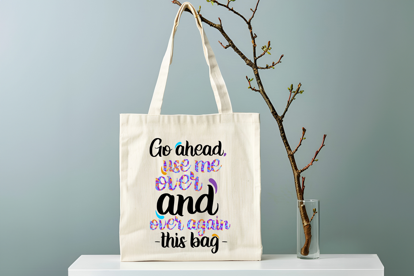 Go Ahead Tote Bag