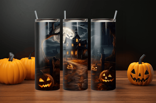 Haunted House 20oz Tumbler