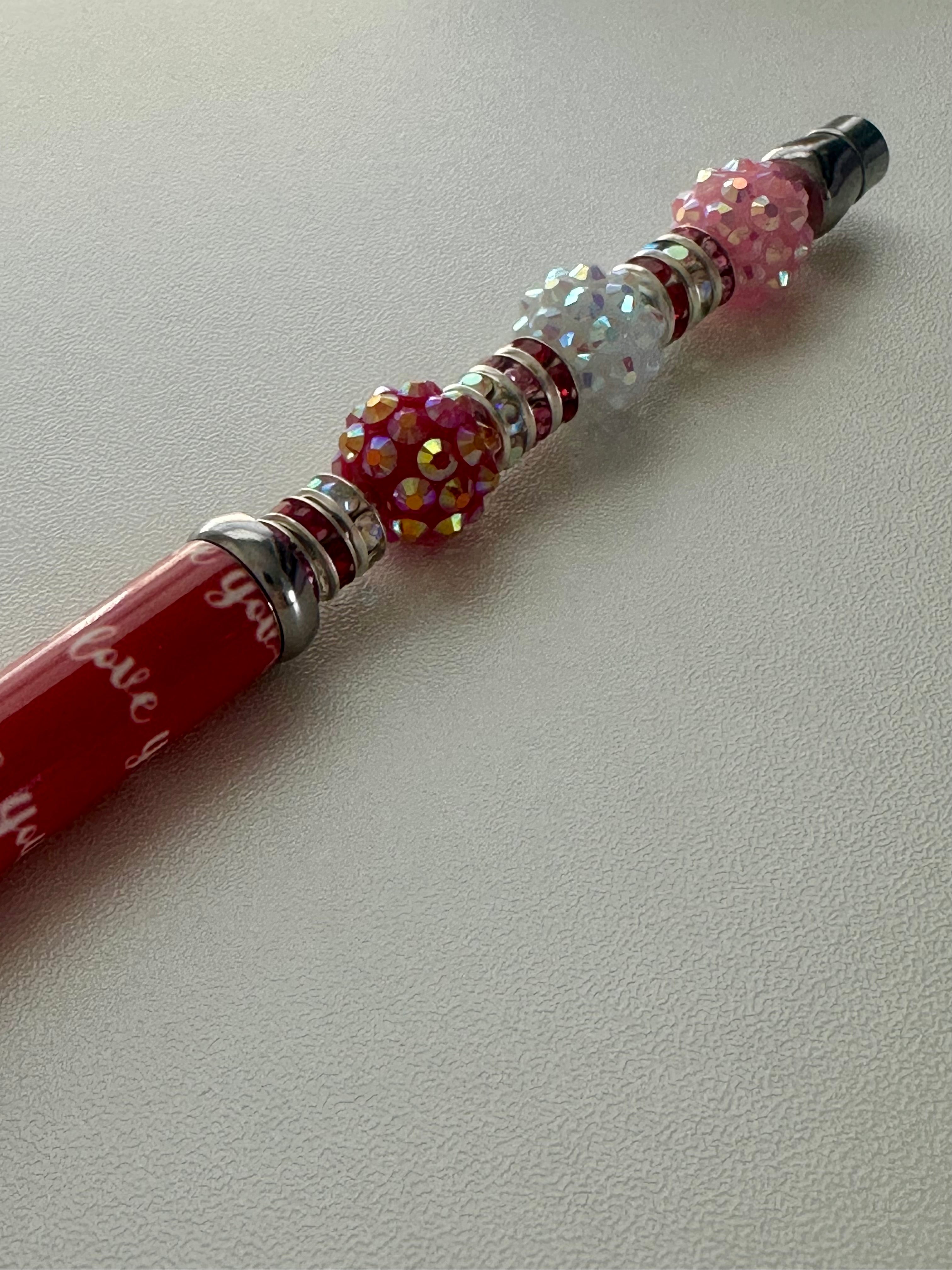 Stylish Beaded Pens