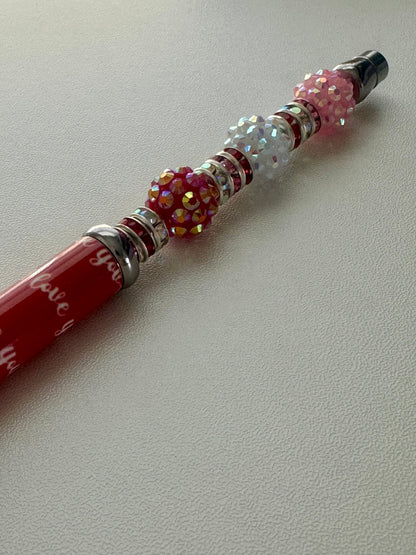 Stylish Beaded Pens