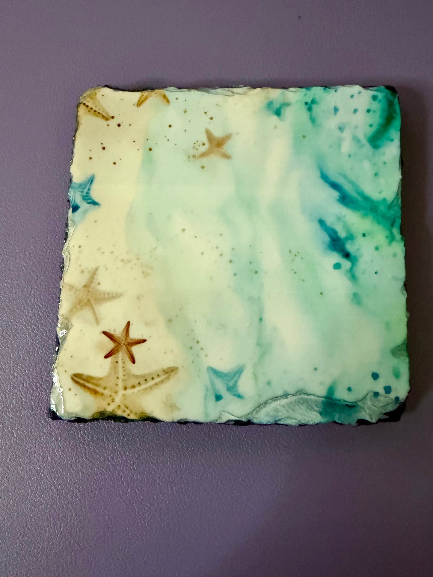 Beach Square Coasters