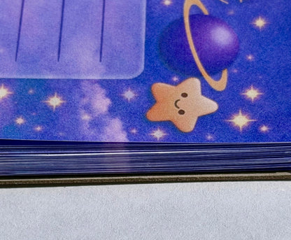 Celestial To-Do List Notepad | Moon & Stars Planner Pad