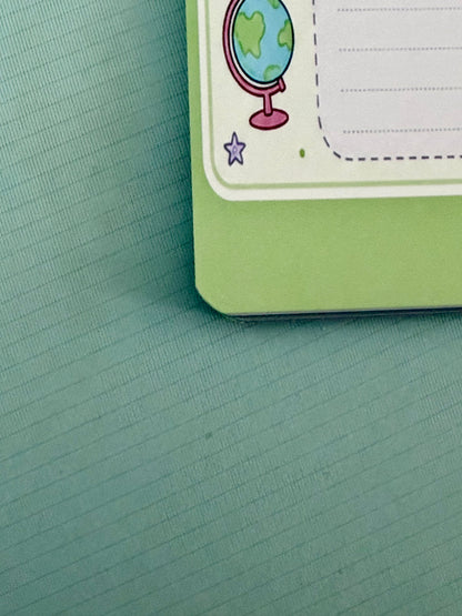 Starburst Days Homework Tracker – Handmade Celestial Pastel | Student Assignment Organizer