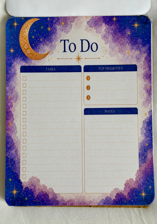 Luna Bloom — 2‑Pad Mini Bundle | Celestial Planner Duo