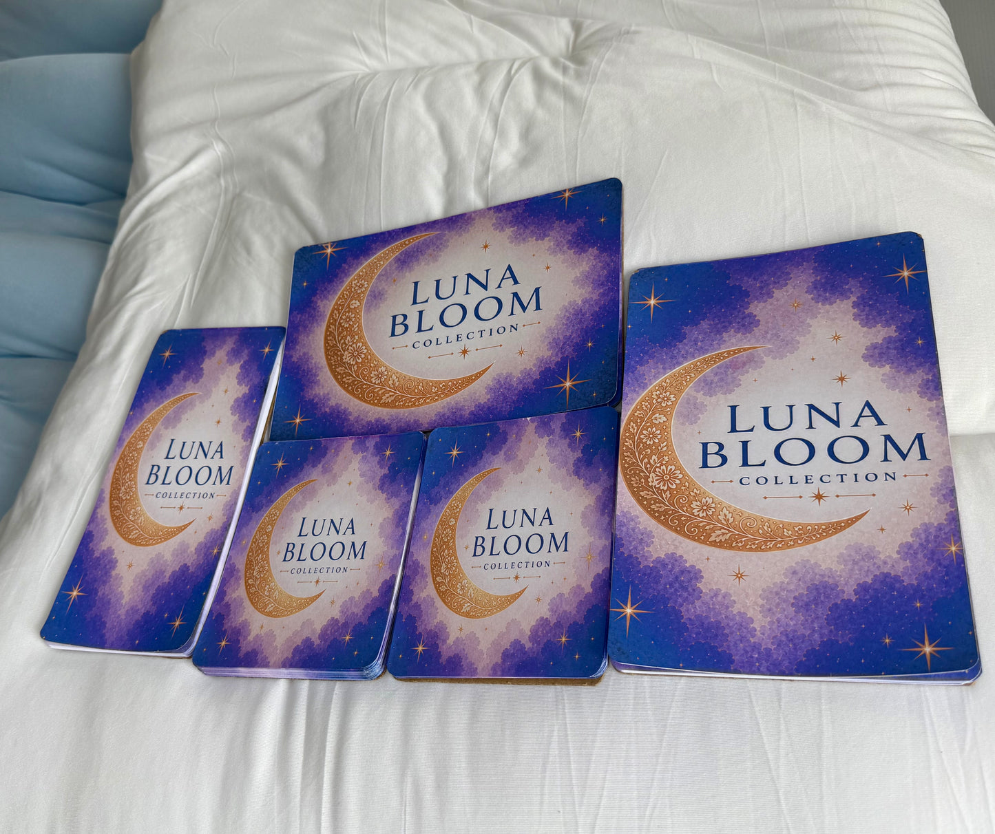 Luna Bloom Shopping List Notepad