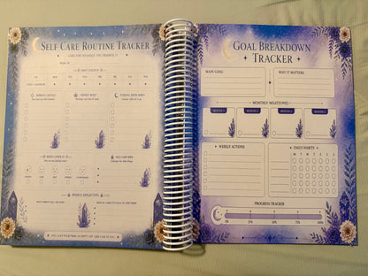 The 2027 Life Journal | Celestial Planner | Handmade 8.5×11 Guided Journal