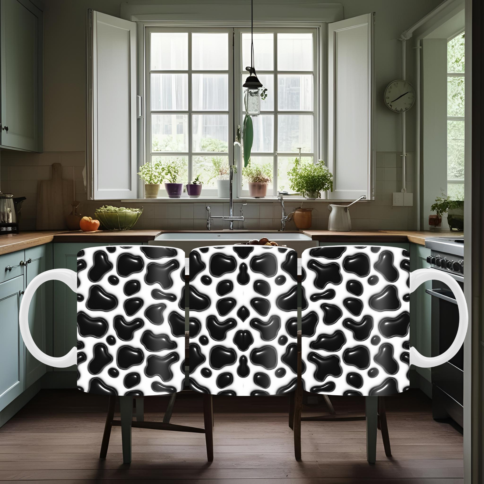 Inflated Cow Mug