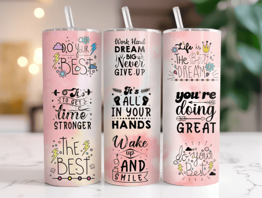 Positive Affirmations 20oz Tumbler