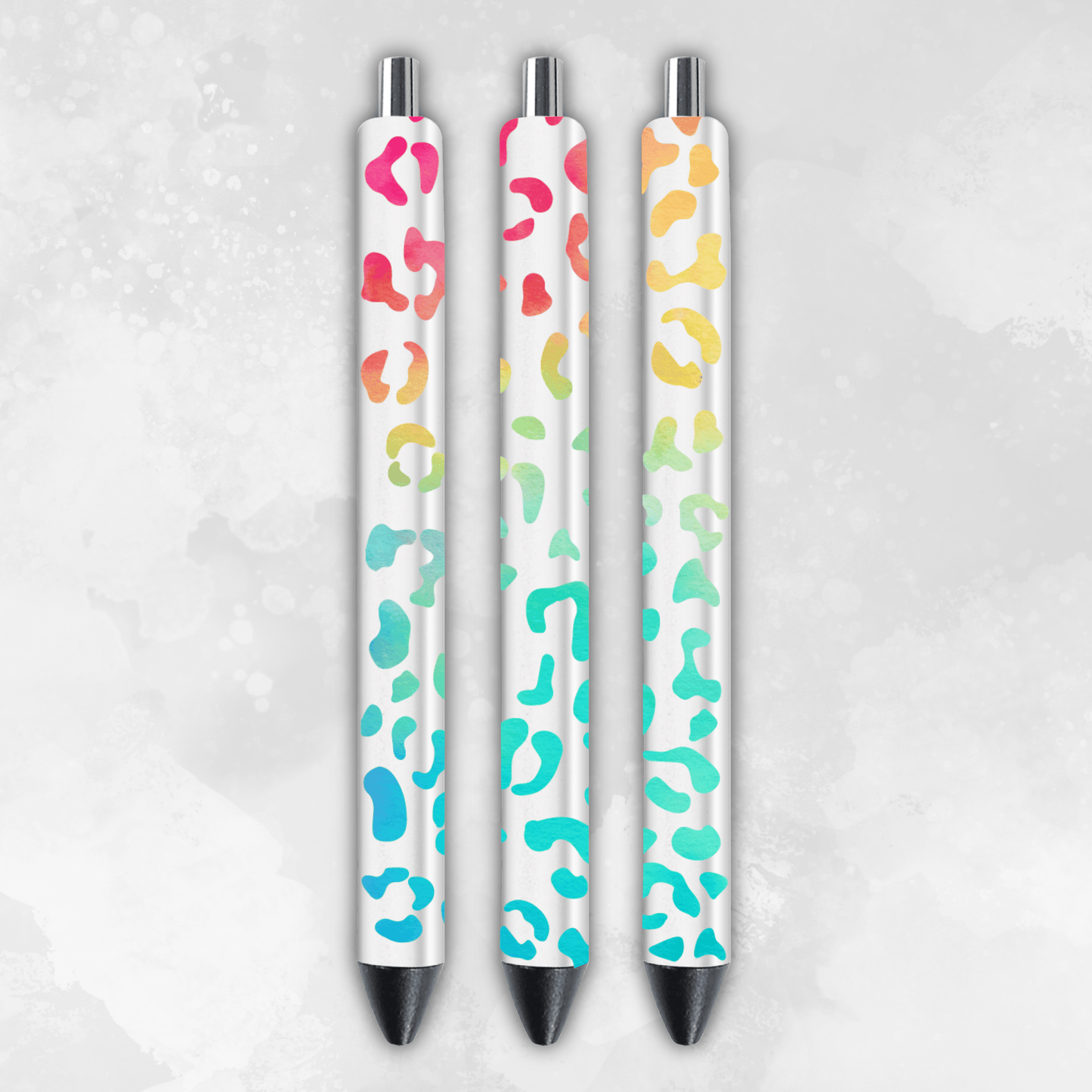 Rainbow Leopard 4 Pack Of Pens