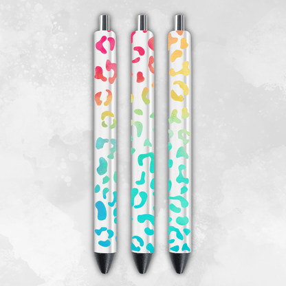 Rainbow Leopard 4 Pack Of Pens