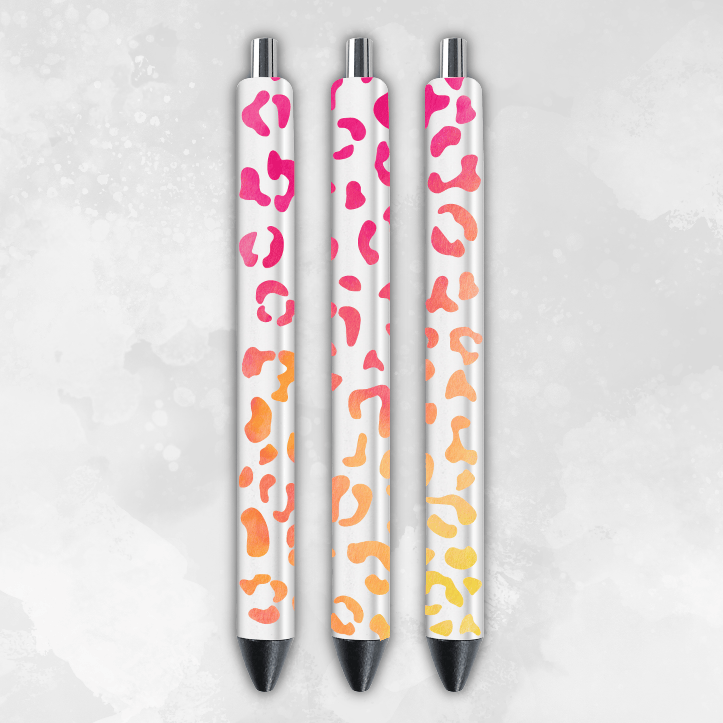 Rainbow Leopard 4 Pack Of Pens