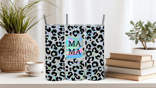 Glitter Leopard 20oz Tumbler