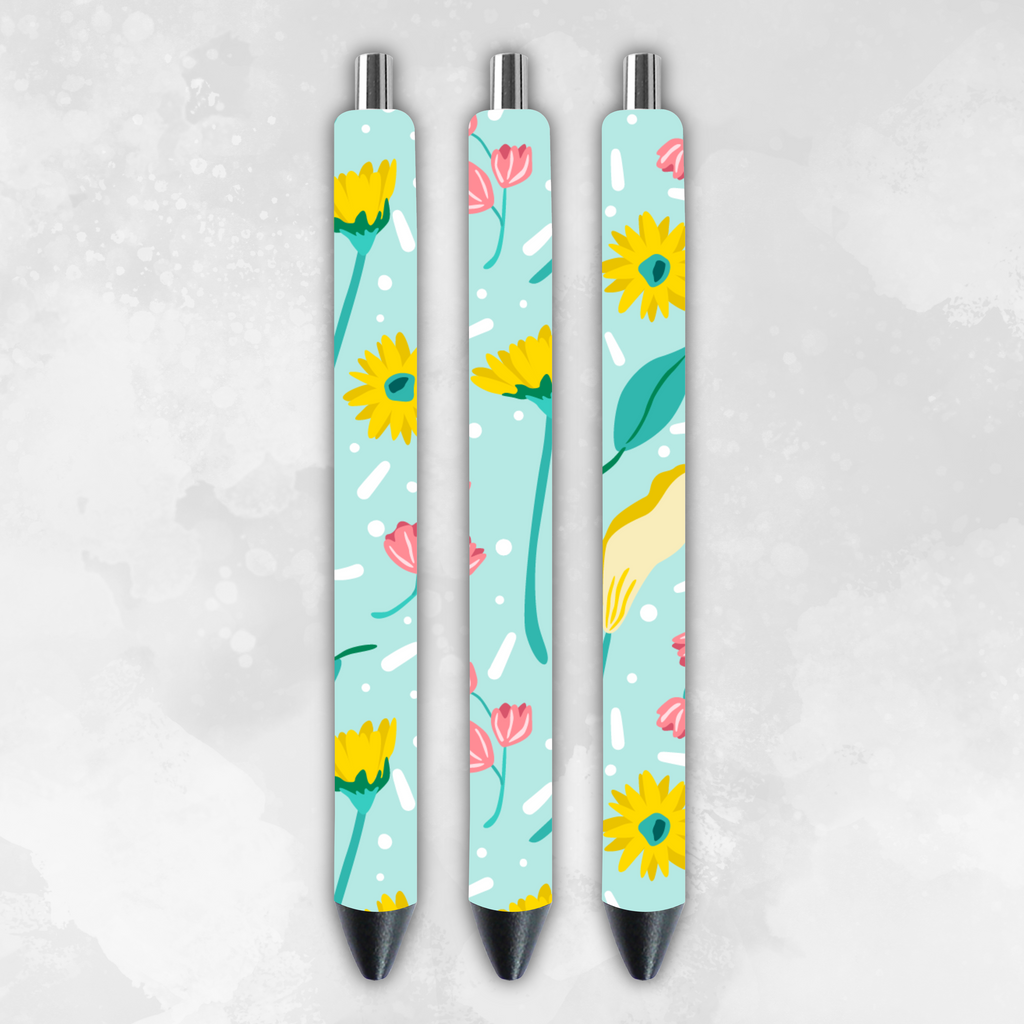 Botanical Bliss 5 Pack of Pens