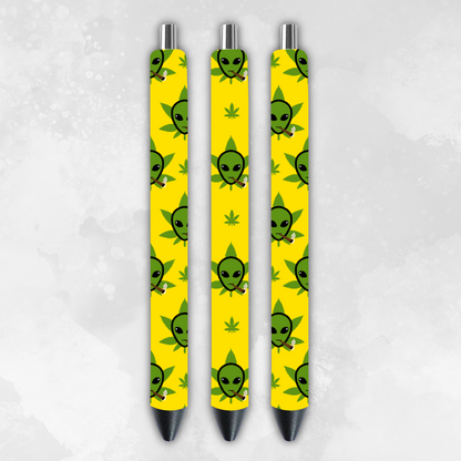 Cannabis Themed 4 Pack of Pens