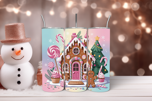 Candy Lane Christmas 20oz Tumbler